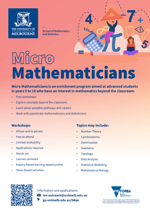 Ignatian 2024: Edition #10 University of Melbourne Micro Mathematicians